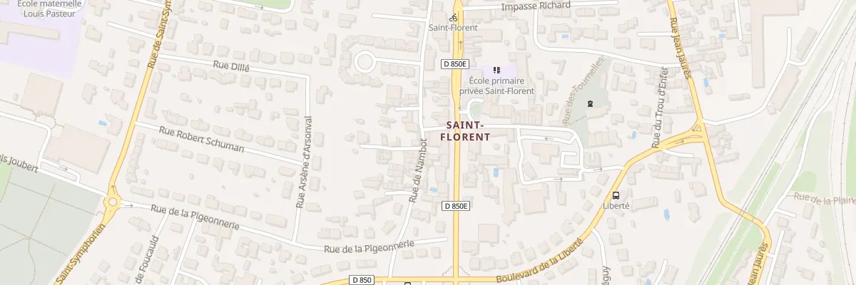 Plan du 113 Rue de Nambot à Niort