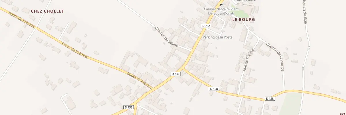 Plan du 66 Av de Cognac à Pérignac