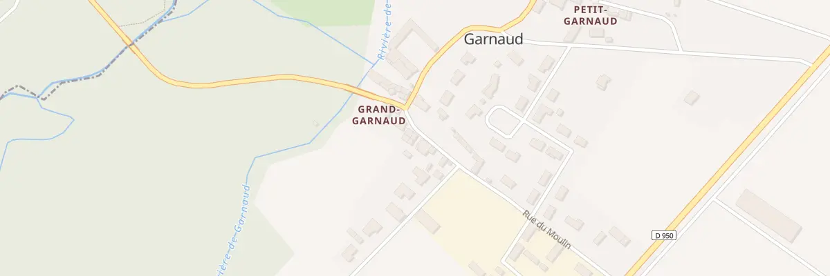 Plan du 8 Rue du Moulin à Poursay-Garnaud