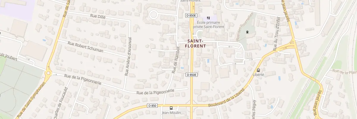 Plan du 115 Rue de Nambot à Niort