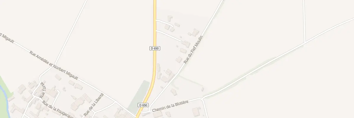 Plan du 17 Rue du Fief Moulin à Granzay-Gript