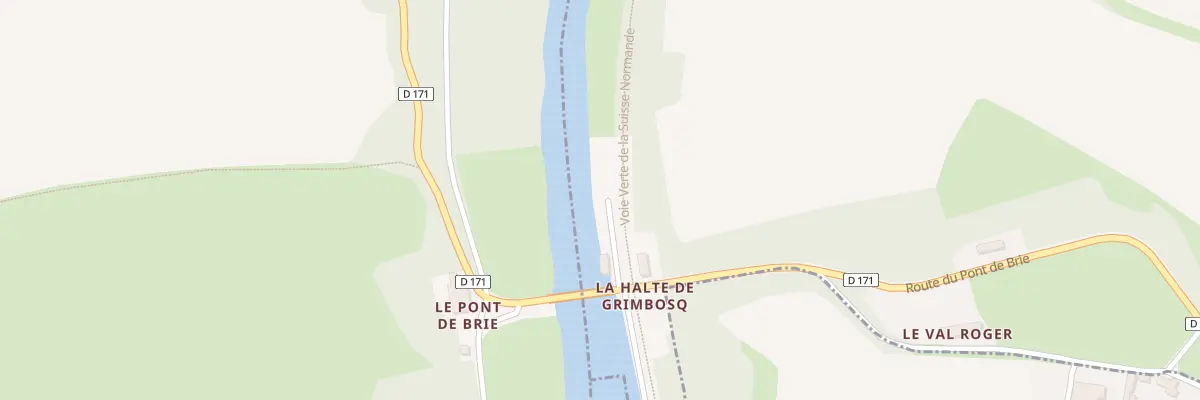 Plan du 5067 Pre de Clinchamps à Grimbosq