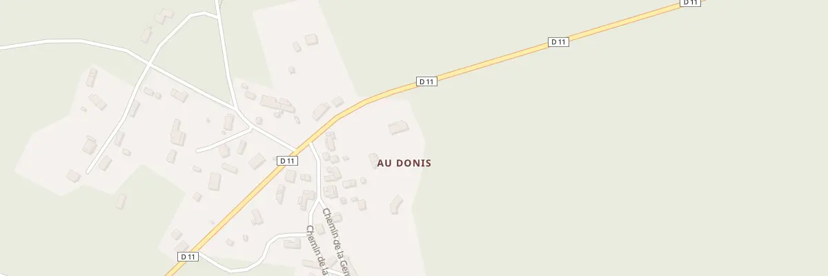 Plan du 129A Au Donis à Balizac