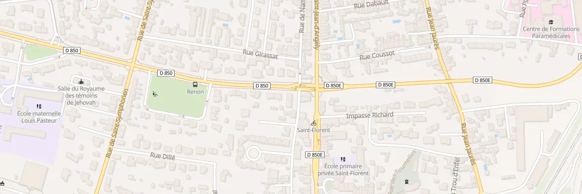 Plan du 42 Rue de Nambot à Niort
