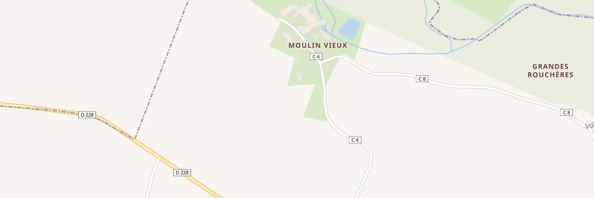 Plan du 5136 Moulin Vieux à Fontenet