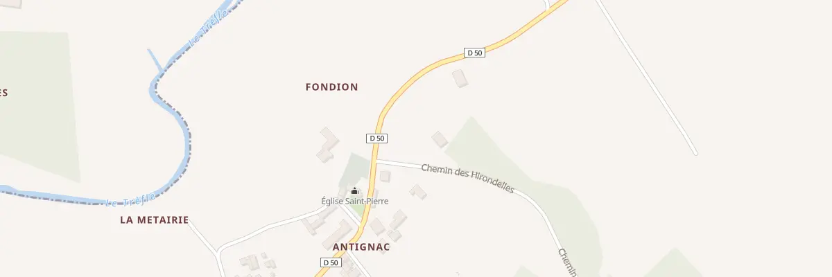 Plan du 3 Che des Hirondelles à Saint-Georges-Antignac
