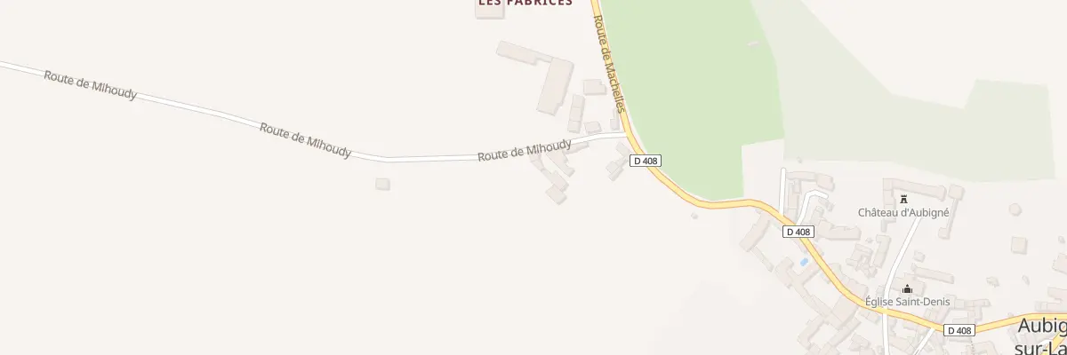 Plan du 5073 Les Chollets à Aubigné-sur-Layon