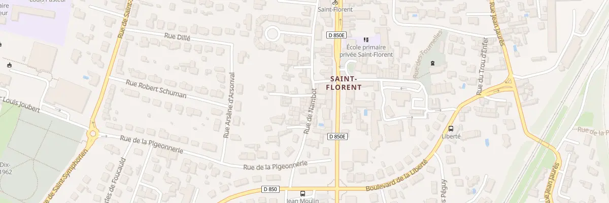 Plan du 68F Rue de Nambot à Niort