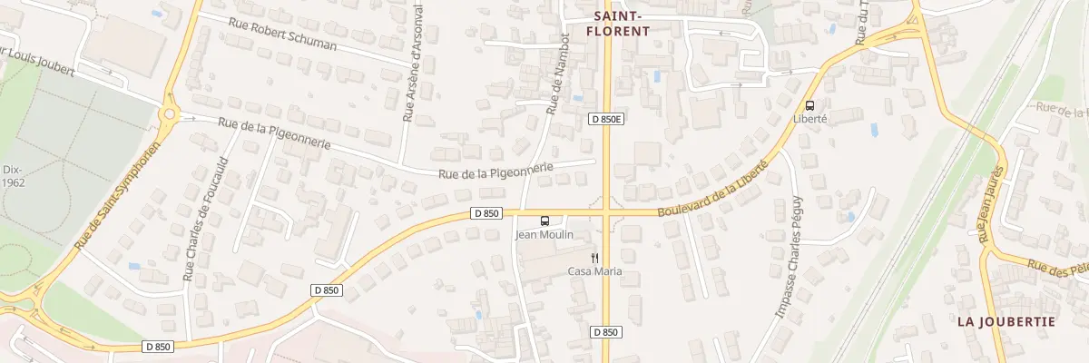 Plan du 5 Rue de la Pigeonnerie à Niort