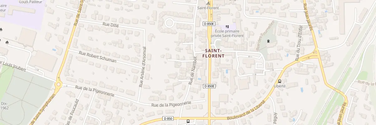 Plan du 68H Rue de Nambot à Niort