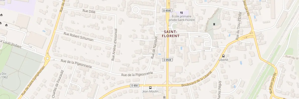 Plan du 76 Rue de Nambot à Niort