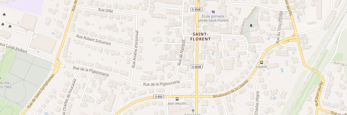 Plan du 78 Rue de Nambot à Niort