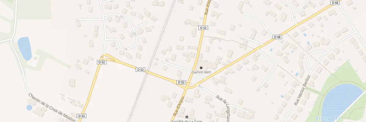 Plan du 79 Rue d’Anjou à Tiercé