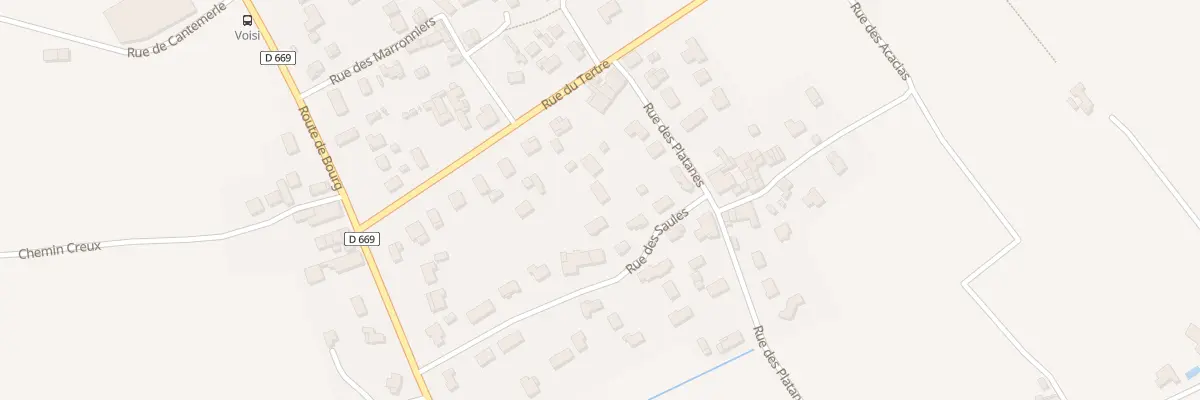 Plan du 16B Rue des Saules à Saint-Gervais
