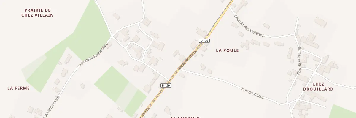 Plan du 35 Rte Romaine à Nantillé