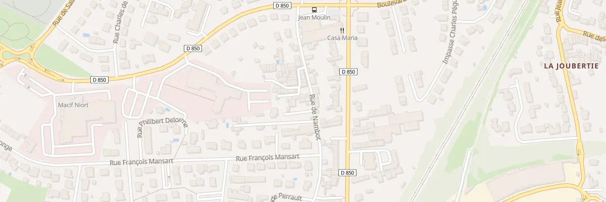 Plan du 112B Rue de Nambot à Niort