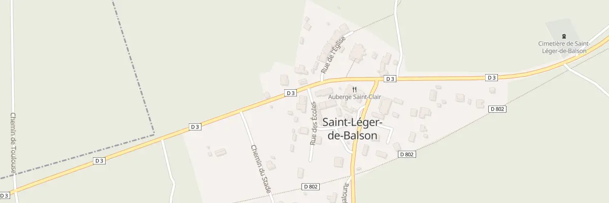 Plan du 23 Le Bourg à Saint-Léger-de-Balson