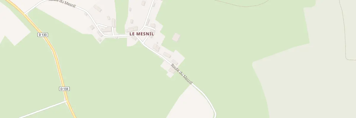 Plan du 2 Rte du Mesnil à Saint-Omer