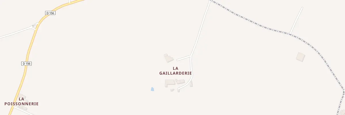 Plan du 1 La Gaillarderie à Cernusson