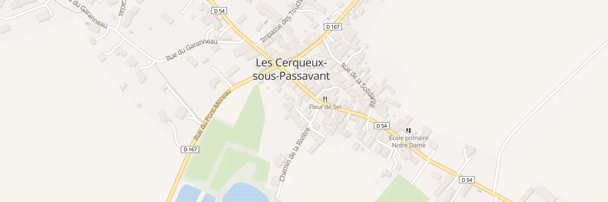 Plan du 10 Rue de l’École Notre-Dame à Lys-Haut-Layon