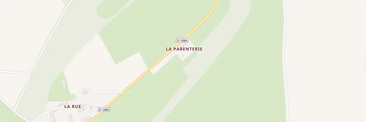 Plan du 1 La Parenterie à Clécy