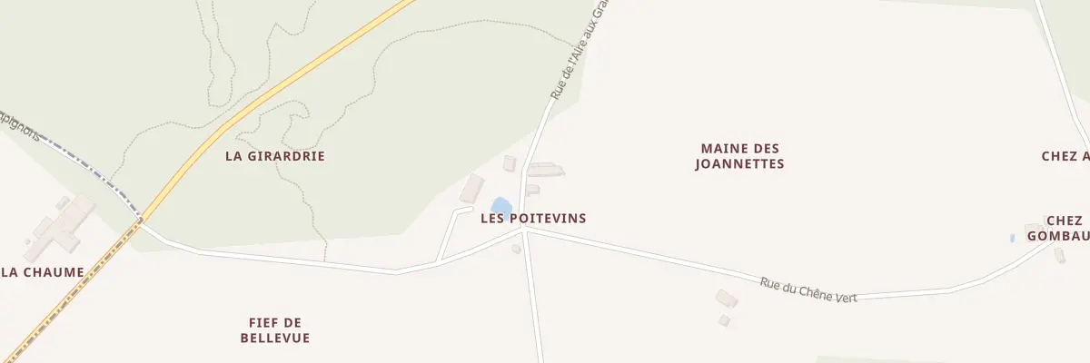 Plan du 108 Rue de l’Aire aux Grains à Chérac