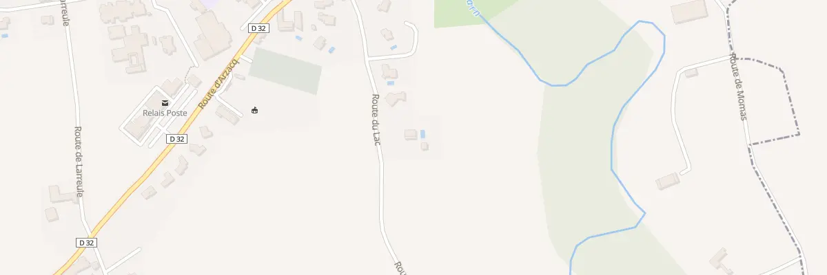 Plan du 13 Rte du Lac à Mazerolles