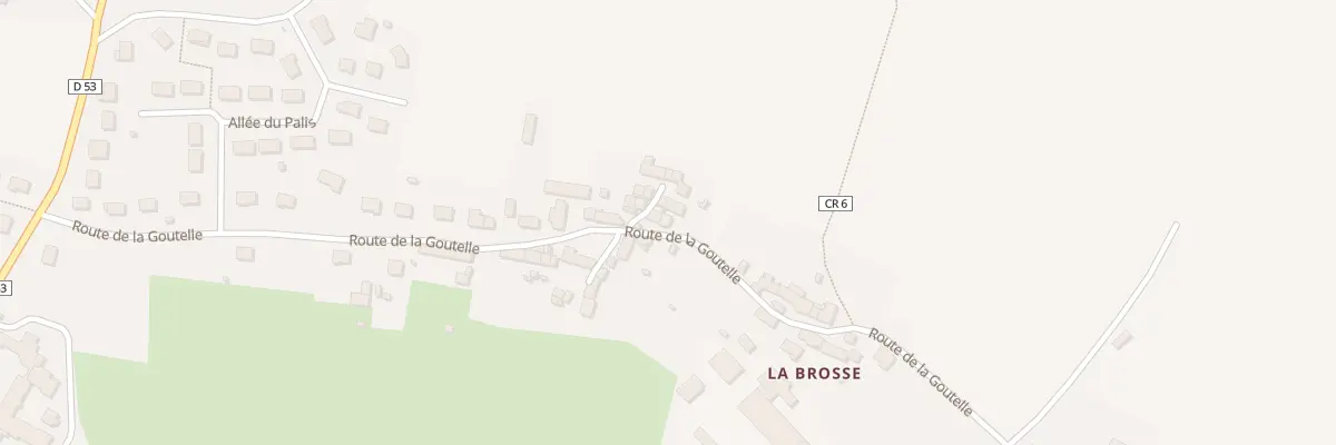 Plan du 447 Rte de la Goutelle à Rives d’Andaine