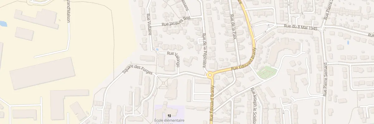 Plan du 5B Rue de la Pépinière à Trélazé