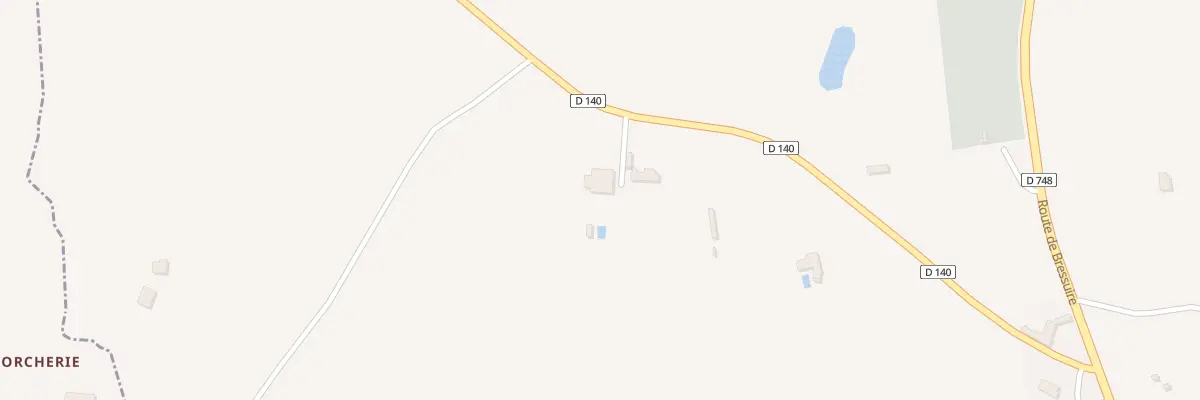 Plan du 1 La Bonninière à Neuvy-Bouin