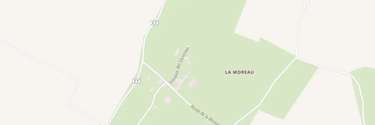 Plan du 8 Imp des Varennes à Bercloux