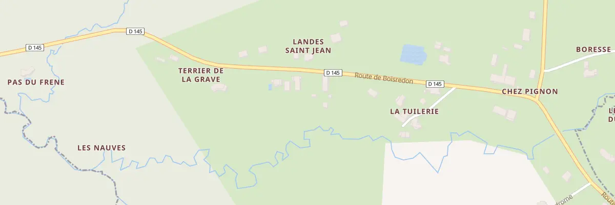 Plan du 5161A Terrier de la Grave à Chamouillac