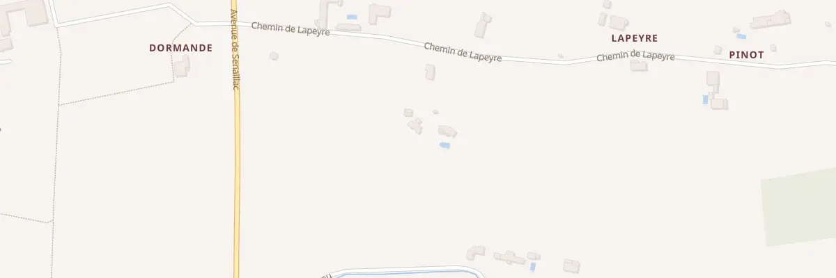 Plan du 5 Che Lapeyre à Tresses