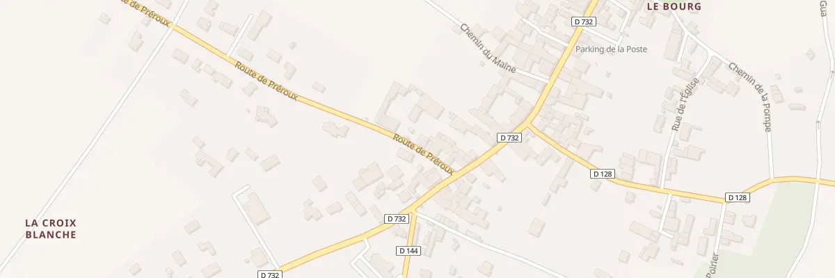Plan du 6 Rte de Préroux à Pérignac