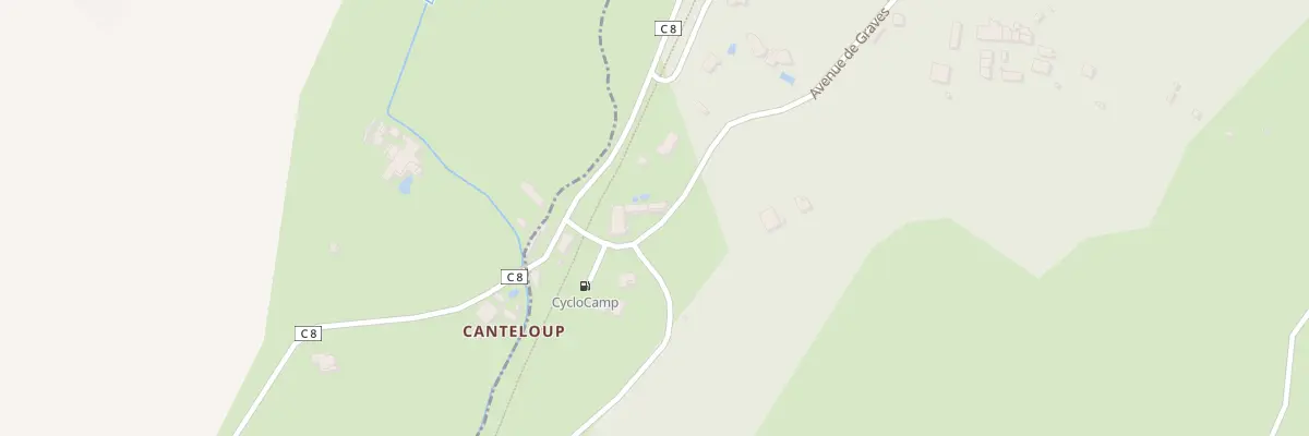 Plan du 4 Av de Graves à Cénac