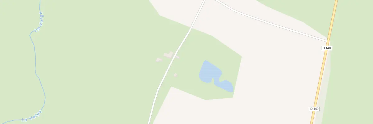 Plan du 170 Che de la Bénardière à Vaiges
