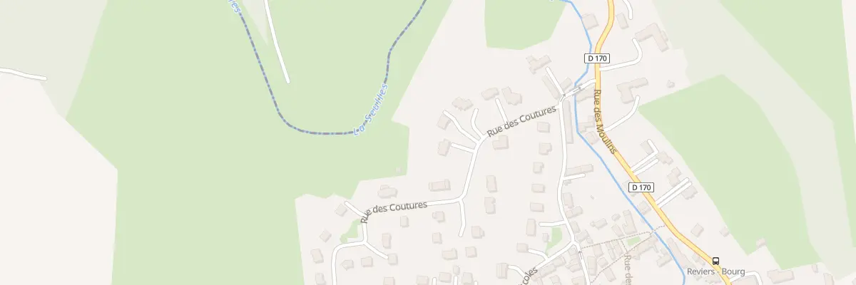 Plan du 17 Rue des Coutures à Reviers