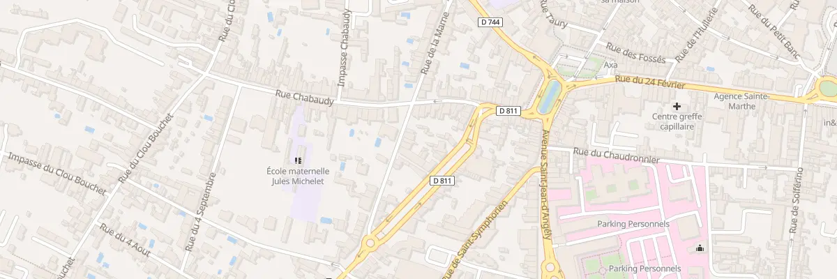 Plan du 37 Rue de la Marne à Niort