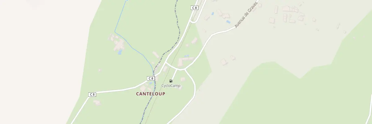 Plan du 2 Av de Graves à Cénac