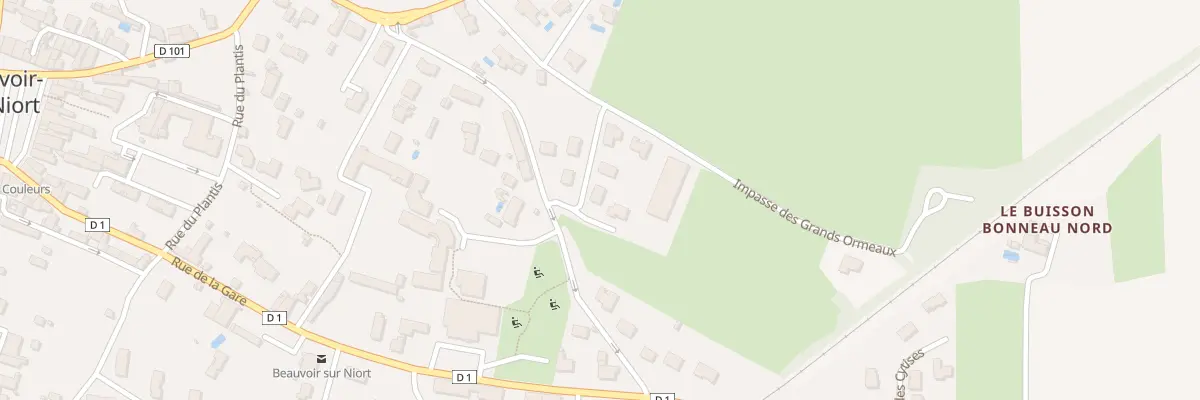 Plan du 75 Rue Marcel Re à Beauvoir-sur-Niort