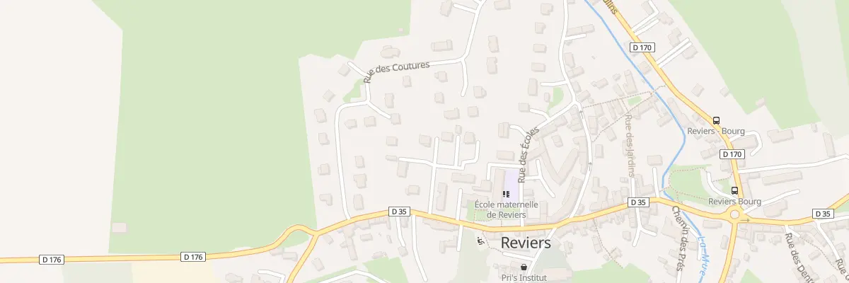 Plan du 7 Imp du Clos d’Orlieu à Reviers