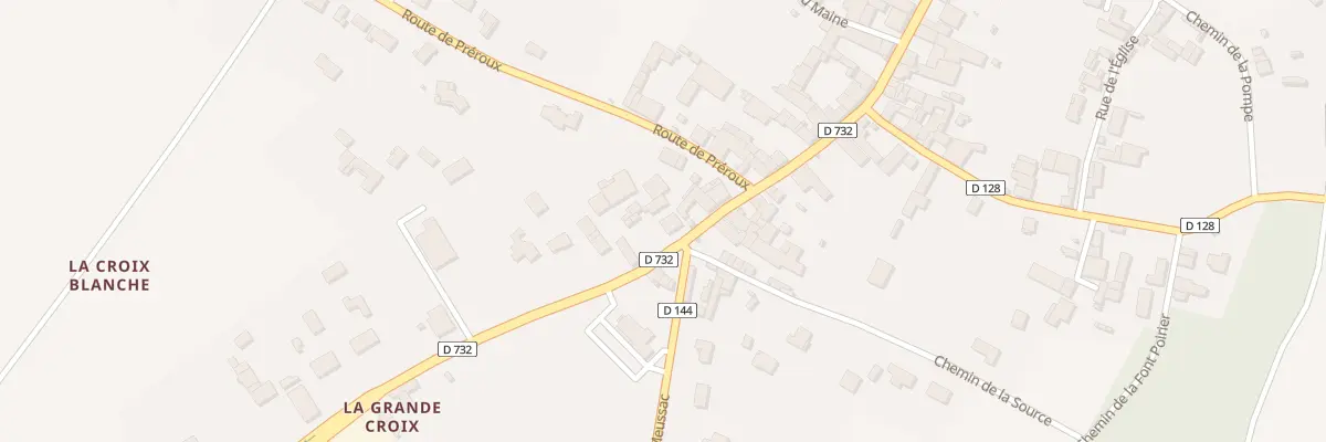 Plan du 82 Av de Cognac à Pérignac
