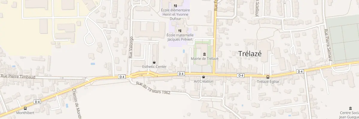 Plan du 86 Rue Louis Pasteur à Trélazé
