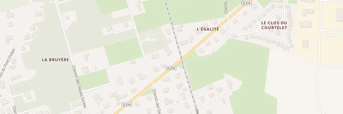 Plan du 1 Chemin du Duc Guillaume à Baron-sur-Odon
