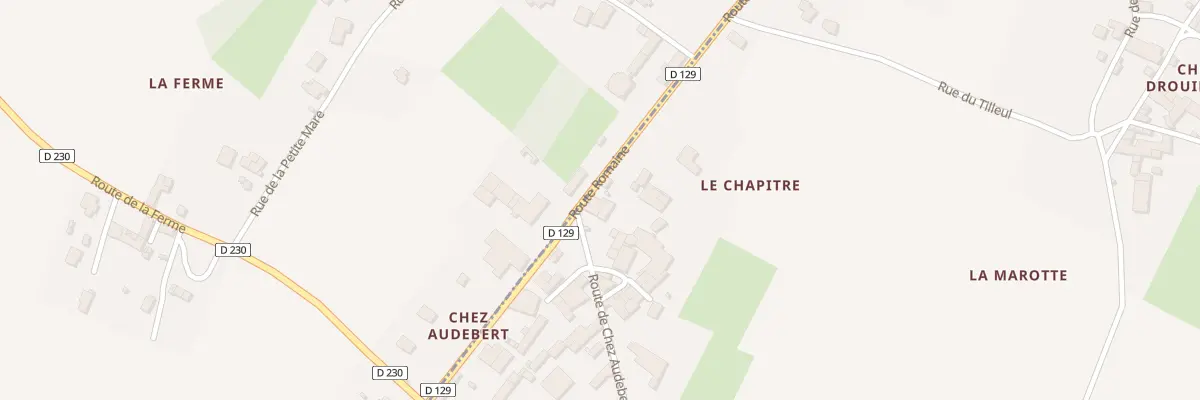 Plan du 26 Rte de Chez Audebert à Bercloux