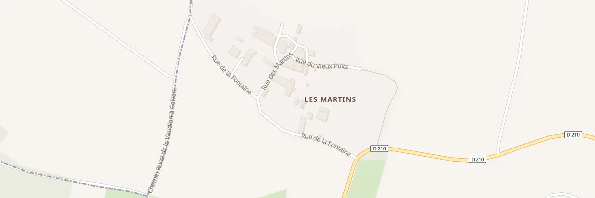 Plan du 10 Rue de la Fontaine à Saint-Martial