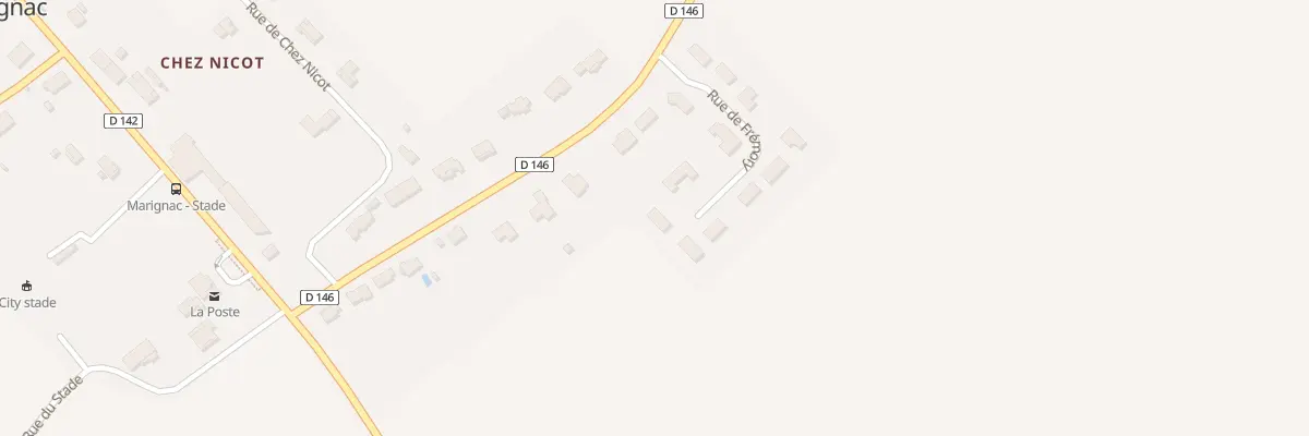 Plan du 8 Rue de Fremory à Marignac