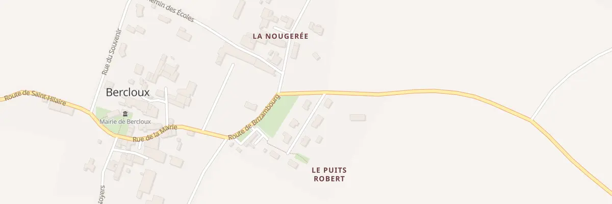 Plan du 2 Le Puits Robert à Bercloux