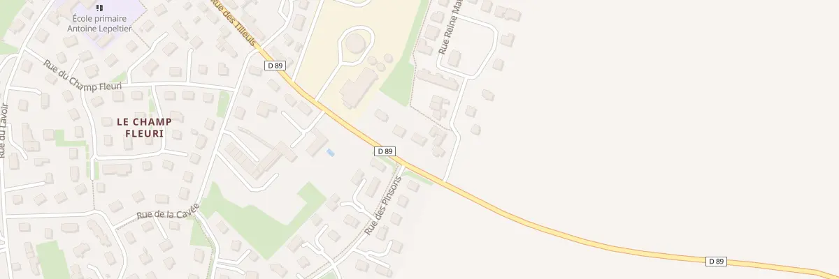 Plan du 59 Rue des Tilleuls à Esquay-Notre-Dame