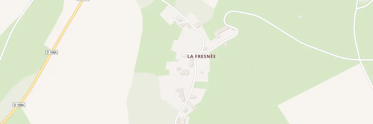 Plan du 8 La Frenee à Clécy